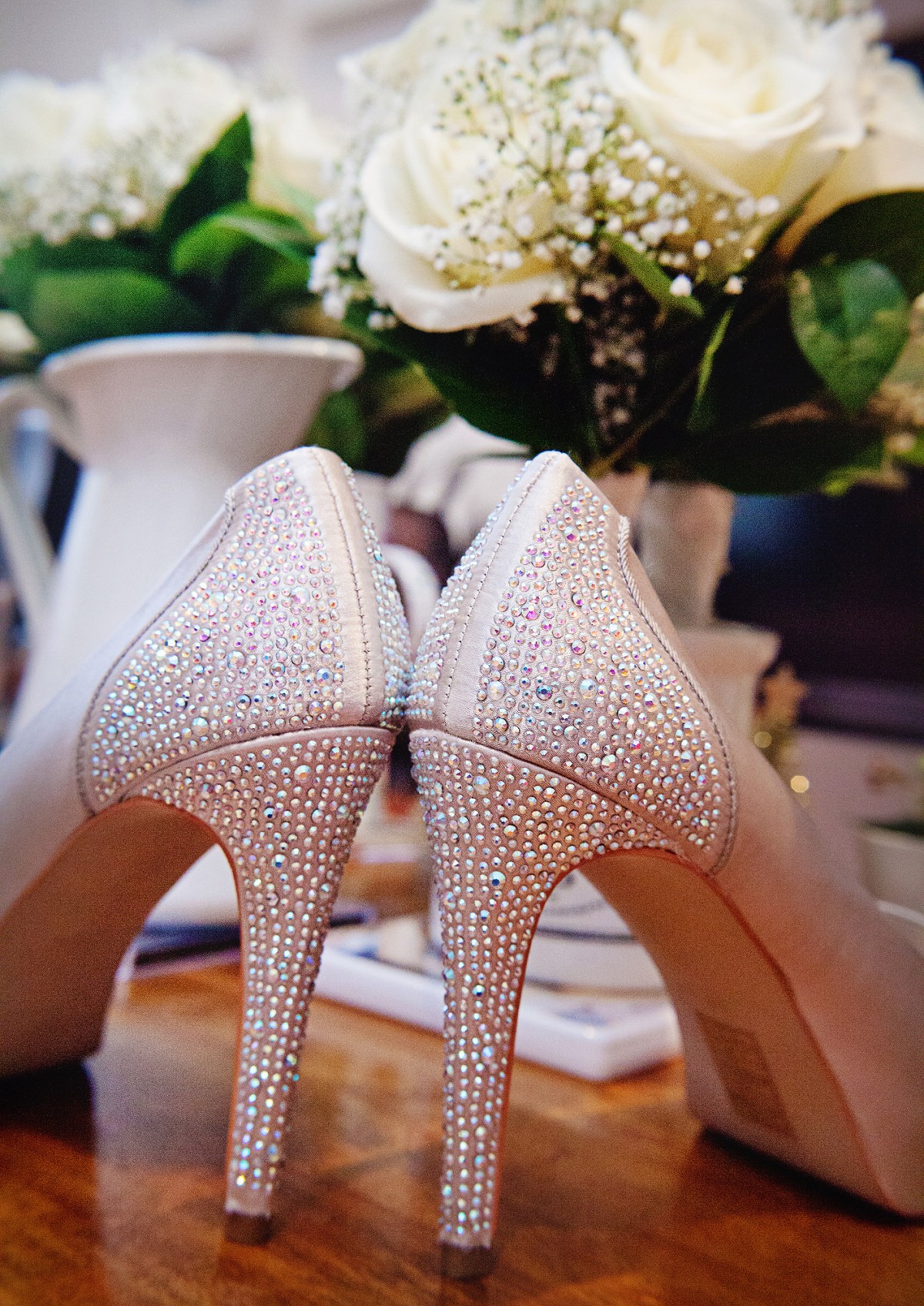 Rachel's wedding shoes