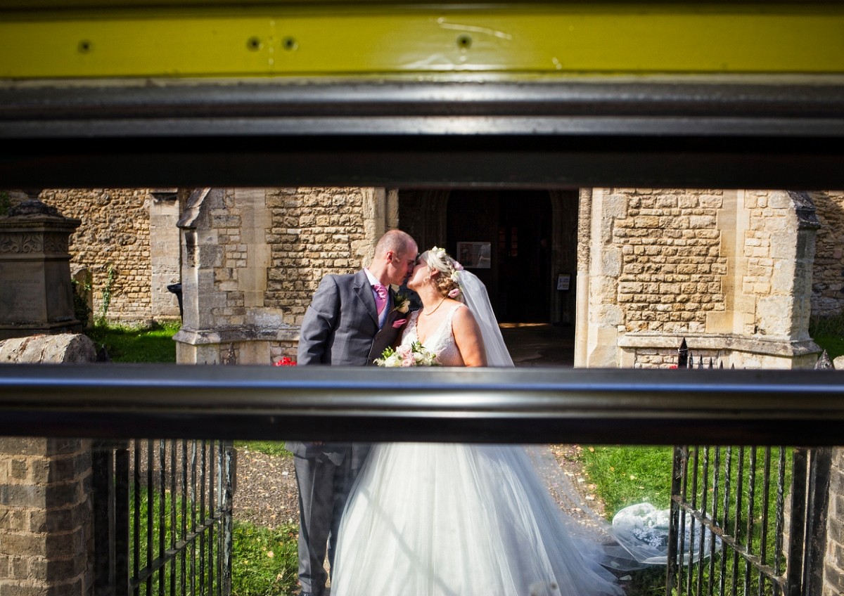 wedding kiss