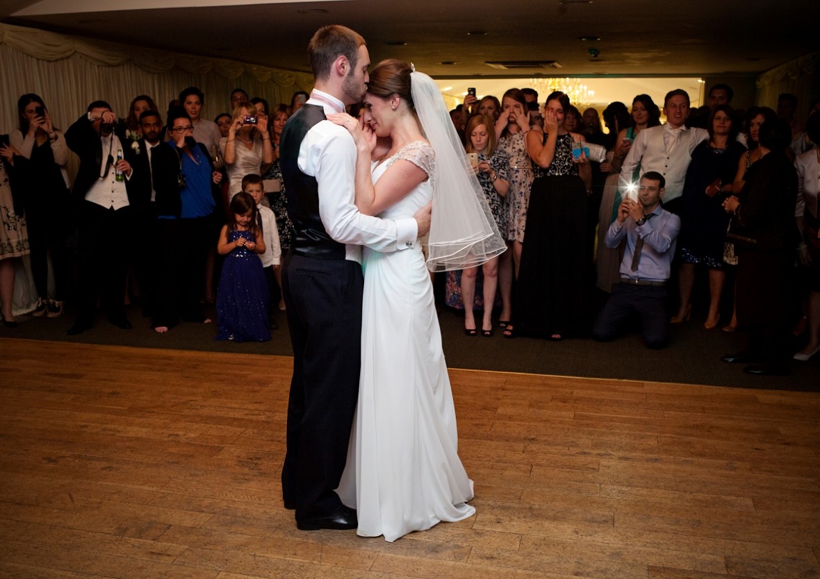 Olgerta and Paul's first dance