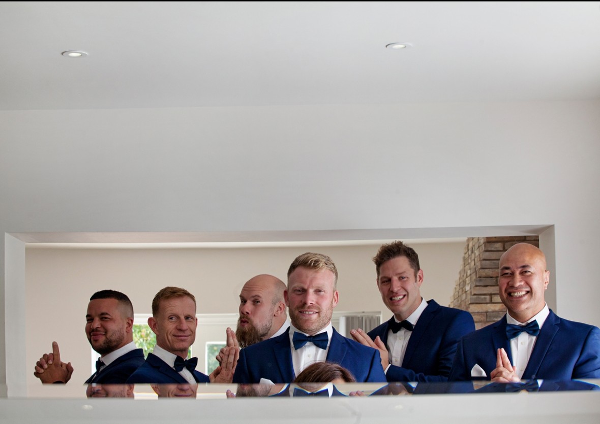 Ready for ceremony